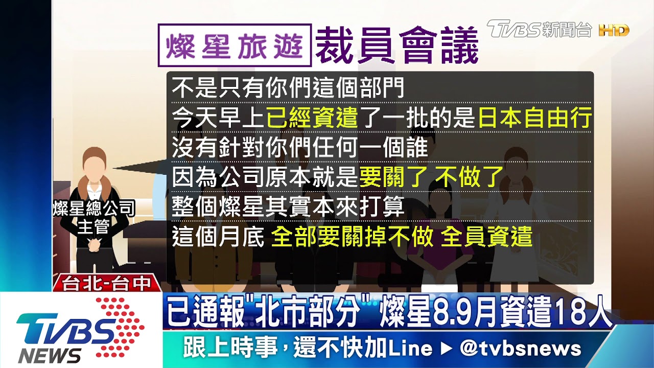 燦星裁員!中彰投7門市 周一開會臨時喊卡