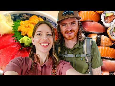 Mouthwatering HAKODATE FOOD Tour 🍣🍔🤡 Must-Try JAPANESE FOODS in Hokkaido, Japan 🍦🦐🐟