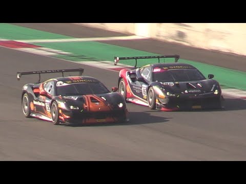 Ferrari Challenge Finali Mondiali Mugello 2019- Pure Racing Action!