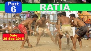 (1) Ratia (Haryana) Kabaddi Touranament 26 Sep 2015