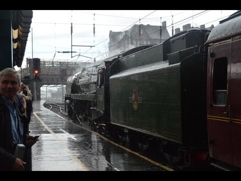 BR 70013 Oliver Cromwell - The Fifteen Guinea Special, Longsight-Carlisle. 11/8/13.