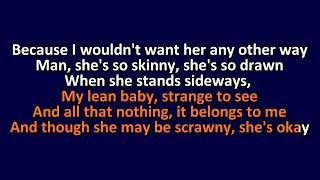 Frank Sinatra - Lean Baby - Karaoke Instrumental Lyrics - ObsKure