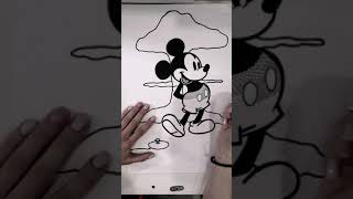 Graphics Abstract Painting #4 Mickey Mouse the Destroyer