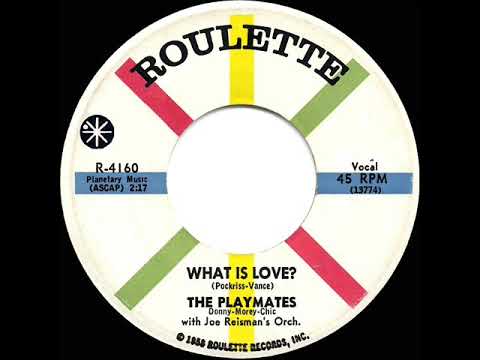 1959 HITS ARCHIVE: What Is Love? - Playmates