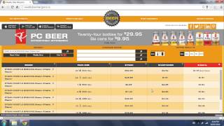 How to Use Weekly Beer Bargains Search and Compare