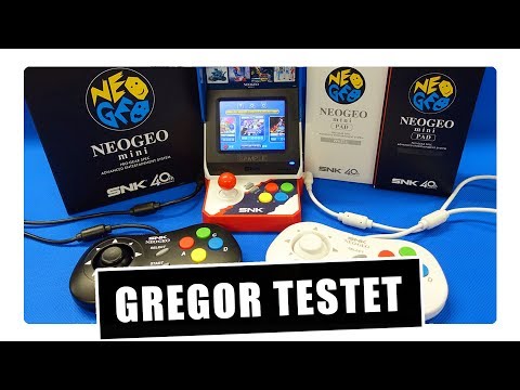Gregor testet das SNK NEOGEO mini International (Review / Test)