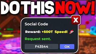 How To Get Social Code in +1 Speed Keyboard Escape | Candy &amp; Chocolate! Roblox
