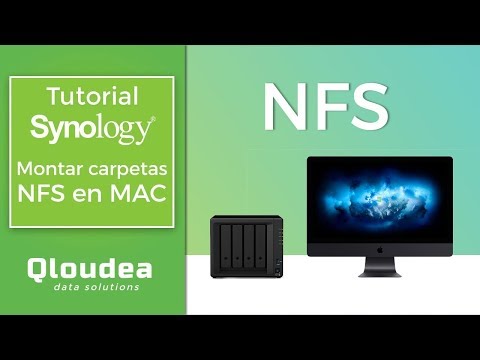 Montar carpetas en Synology con NFS en MAC