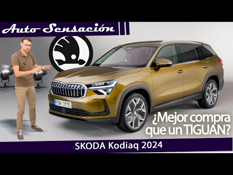 Presentación Skoda Kodiaq 2024 .  ¿ Mejor compra que el nuevo Volkswagen Tiguan ?
