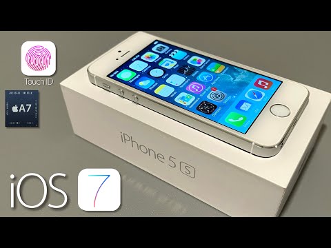 Auspacken eines iPhone 5s, das seit 2013 nicht mehr aktualisiert wurde!