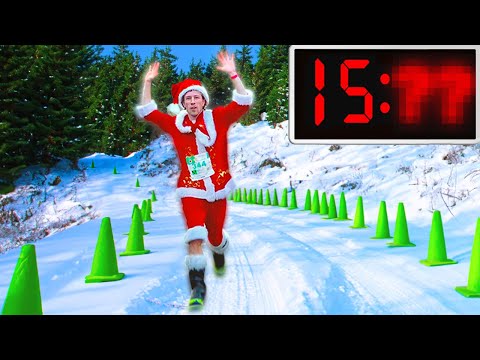 I tried to win a 5K race dressed as Santa