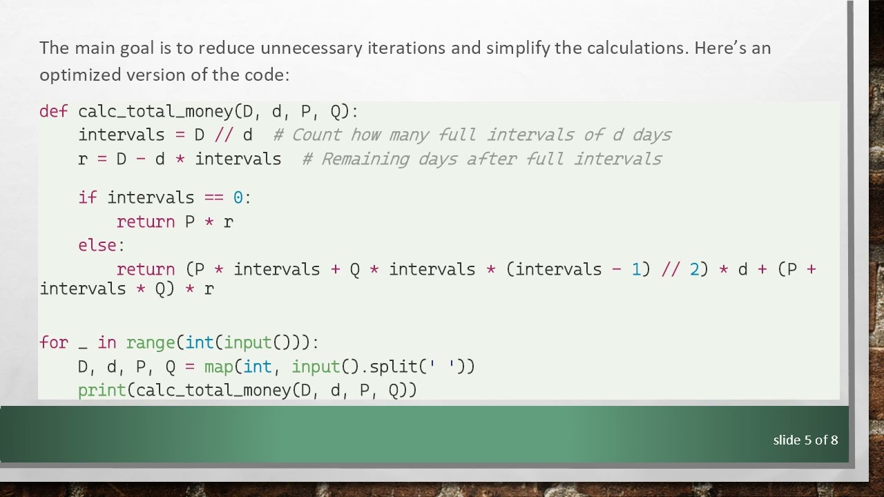 Optimizing Your Python Code: Solving Time Limit Exceeded Issues with Efficient Algorithms