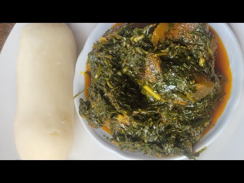 Easy way to cook eru, Cameroon eru recipe, afang soup