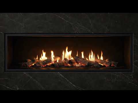 Fireplace Ambience for TV & Sleep | Nero Marquina Marble Fireplace | 8 Hours