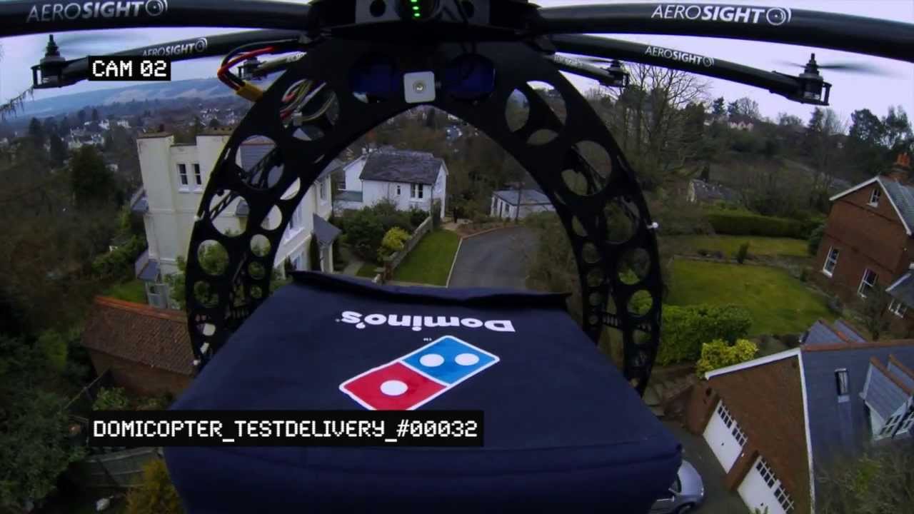 Introducing the Domino's DomiCopter! - YouTube