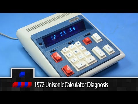 0x002C - 1972 Unisonic Calculator Diagnosis