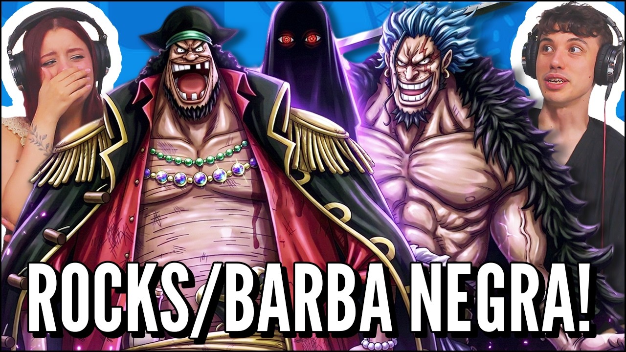 M4RKIM E ANIRAP MANDARAM A BRABA COM ROCKS XEBEC E BARBA NEGRA (ONE PIECE)