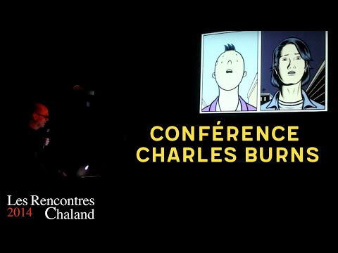 Charles Burns Conference. 4/10/2014 in Nérac France