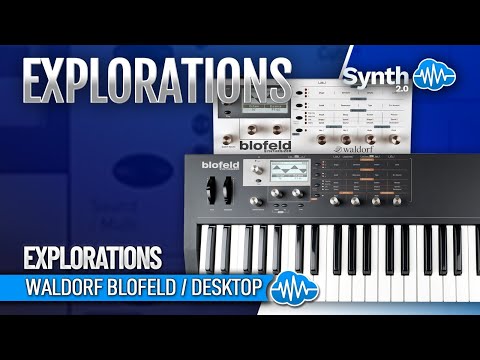 Waldorf Blofeld Desktop Synthesizer, Black. New with Full Warranty! image 4