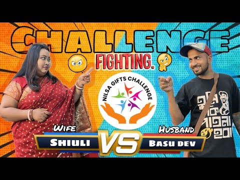 Ice cream 🍦 Challenge Comedian Basu V/S Shiuli Boudi | Nilsa Gifts Challenge | Purulia 
