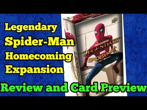 Legendary Marvel Deck Building Game: Spider-Man Homecoming Expansion Review