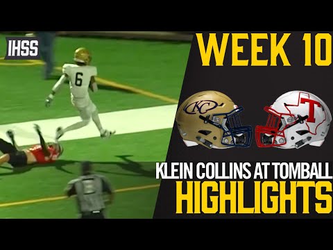 Klein Collins at Tomball - 2023 Week 10 Football Highlights