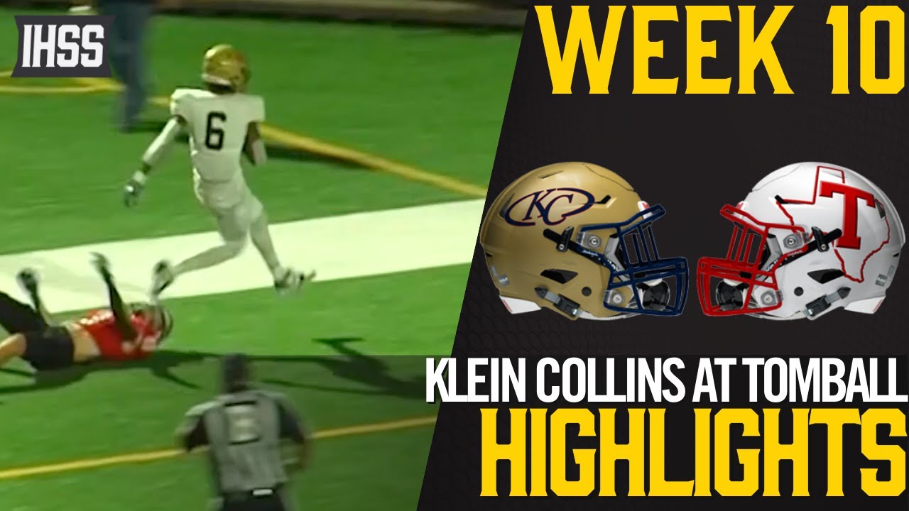 Klein Collins at Tomball - 2023 Week 10 Football Highlights