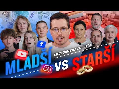 Mladí jsou líní a starší mimo realitu? STŘET 3 GENERACÍ o penězích 💸