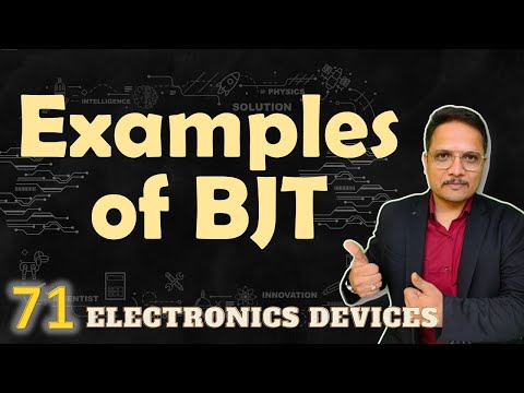 Examples of BJT Bipolar Junction Transistor