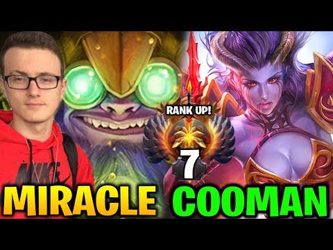 Miracle Tinker vs Cooman QoP: Still One Rank up! Dota 2 7.17