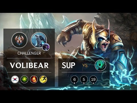 Volibear Support vs Thresh - KR Challenger Patch 9.23