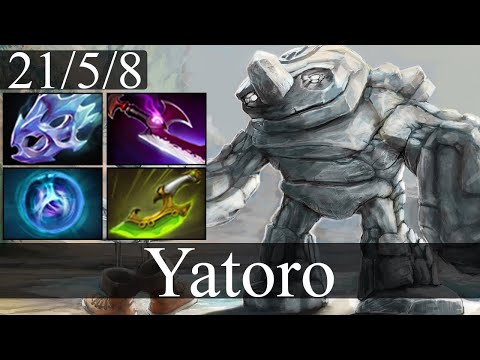 TSpirit.YATOROGOD - Tiny | Carry Gameplay Dota 2 Patch 7.31c