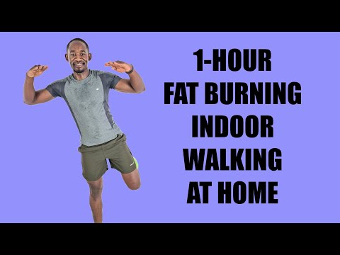 Learn 1 HOUR Fat Burning Indoor Walking Workout for A Slim Body600 Calories Mind Luster