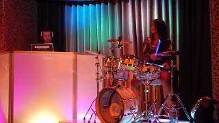 Mandy T Girl/Chick Drummer with DJ-DJ Got Us Fallin' Love