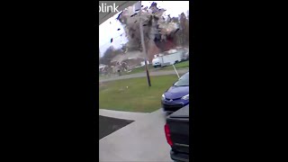 Video shows moment house exploded in Bethel, Ohio