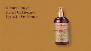 Shea Moisture Manuka Honey & Mafura Oil Intensive Hydration Shampoo & Conditioner Duo Pack - 13oz