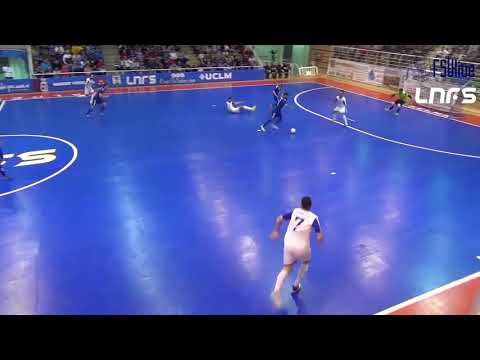 Gol Dani Santos (2-1) FS Valdepeñas - Bisontes Castellón. J8, 2Div. LNFS