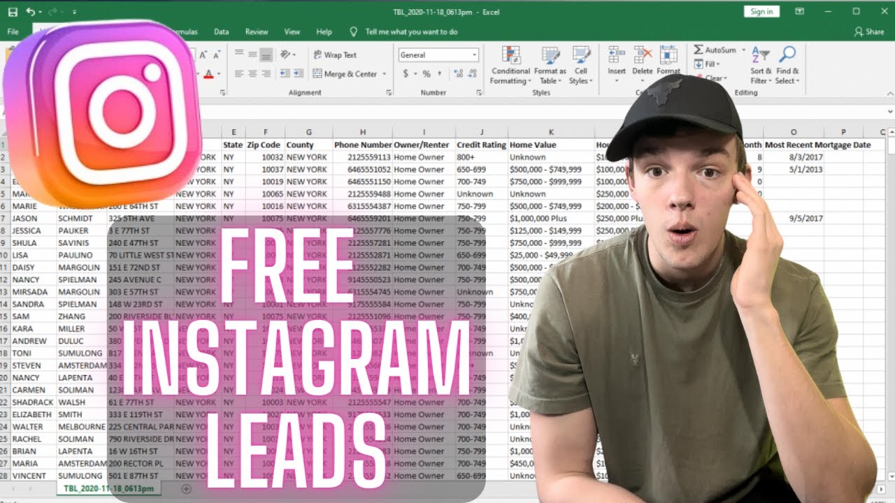 FREE Instagram Lead Scraping Tool *Infinite Leads