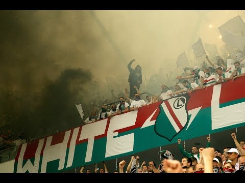 LEGIA WARSAW FANS STAGED A COLORFUL PYRO SHOW 19.05.2019