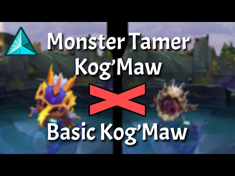 How DIFFERENT is Monster Tamer Kog'Maw? | Skin Comparison