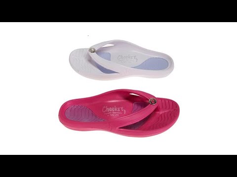 Tony Little Cheeks 2pack Medallion Health Sandal