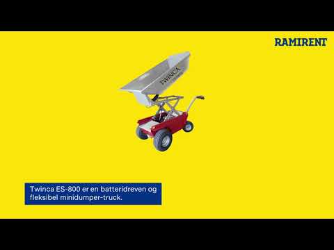 TWINCA ES800 - Minidumper