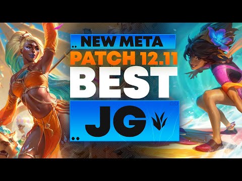 The BEST Junglers For All Ranks On Patch 12.11! NEW META! | Season 12 Tier List League of Legends