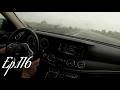 GoPro W213 Mercedes Benz E Class Rainy Morning Pov Driving Ep 116