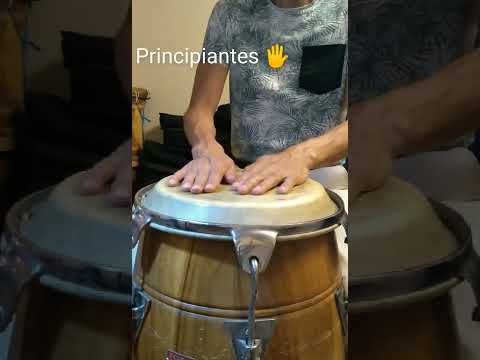 Como tocar un ritmo para principiantes en las congas  /SUBSCRIBETE dale like 👍Comenta y comparte