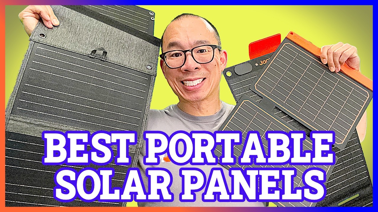 Portable solar panel review for camping and off-grid use