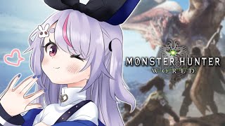 モンスターが寝たら位置によるけど、ぶっ飛ばしがおすすめだよ  , - 【MHW】#04 上位なんてよ、余裕だし、、【ぶいすぽ/兎咲ミミ】