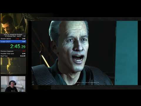 Deus Ex Mankind Divided A Criminals Past any% 7:44 (8:31 RTA)