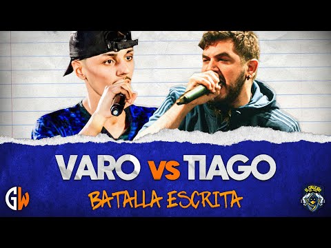 (BATALLÓN ESCRITO ✍️💣) VARO VS TIAGO I GHOSTWRITERS I BATALLA ESCRITA