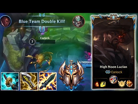 Wild Rift - Top 1 Lucian VS Veigar Mid Lane Gameplay